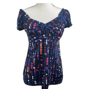 Candies Y2K Women's Multi-colored Top Sz M